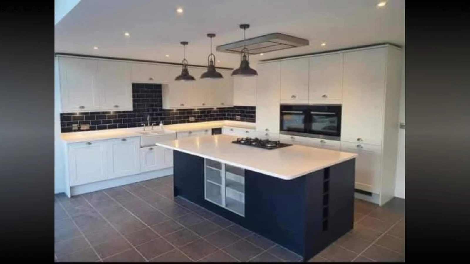 Completed fitted kitchen project by SM Installations